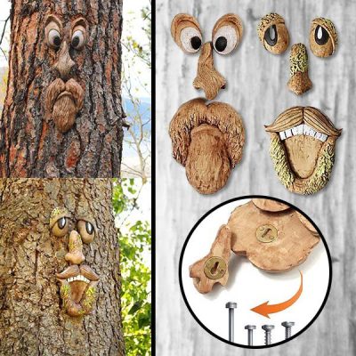 Градинска декорация, Стар усмихнат мъж | SCULPTURE