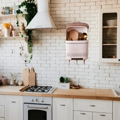 Стенен държач за кухненски прибори | UTENSILKO