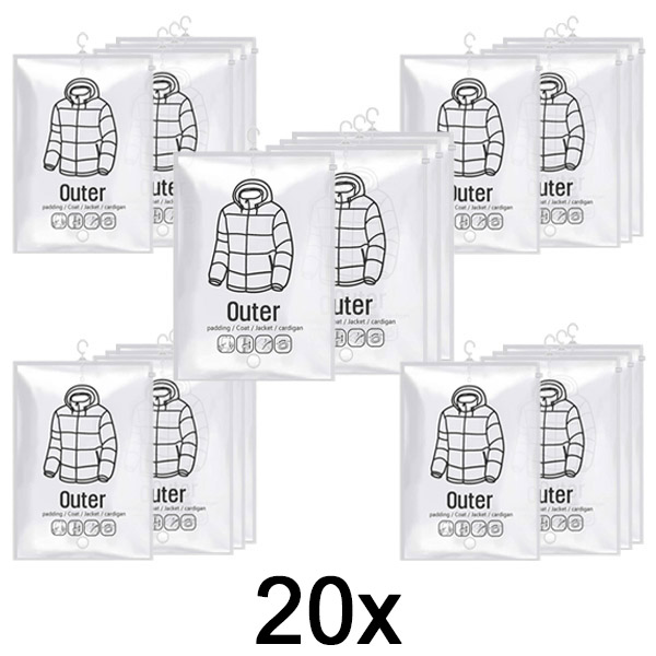 5x Висящи Торби за Вакуумно Съхранение (4 бр.) | VACUHANG