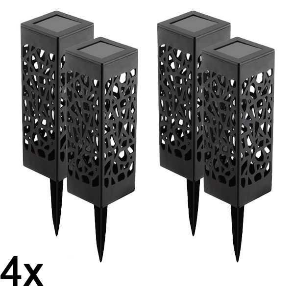 2x Соларна лампа Decoratove (2 броя) | GARDENIAS