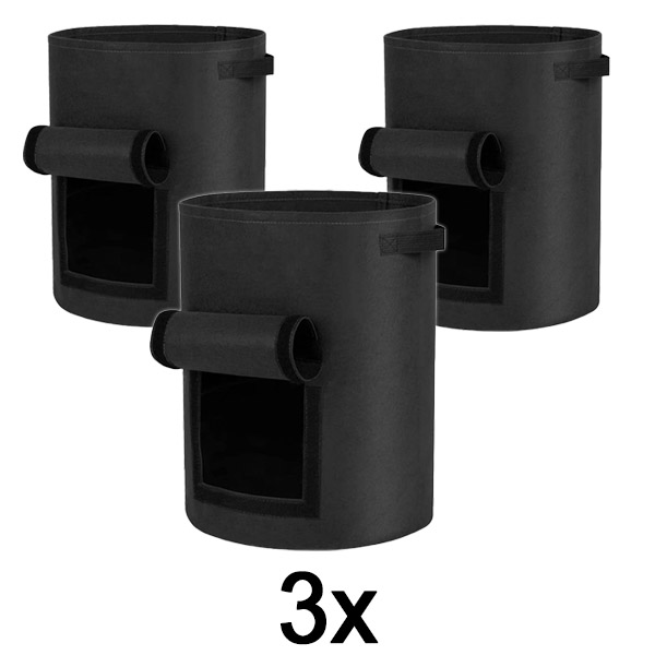 3x Торби за отглеждане на зеленчуци | FLORAFOLD